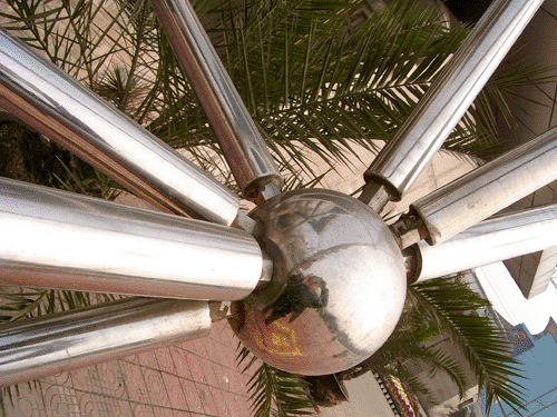 西宁不锈钢螺栓球网架